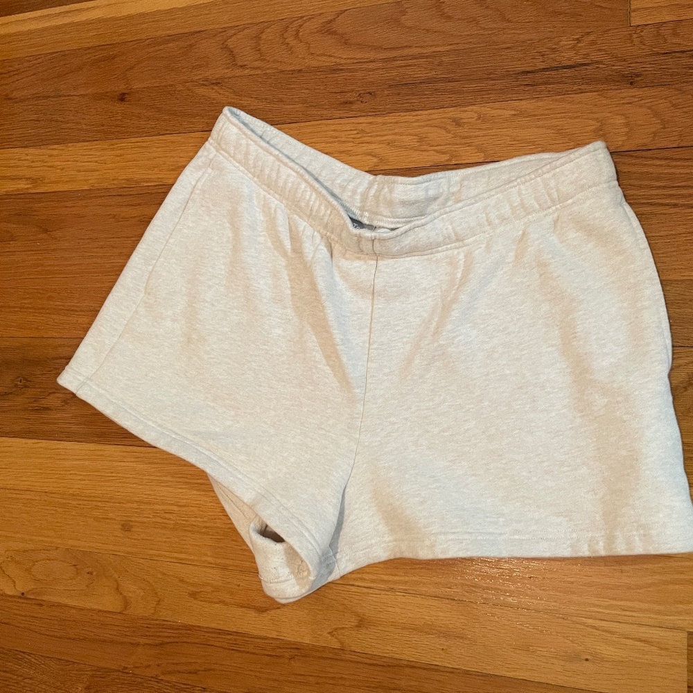 3” Aritzia Cozy Boyfriend Fleece Tna Shorts